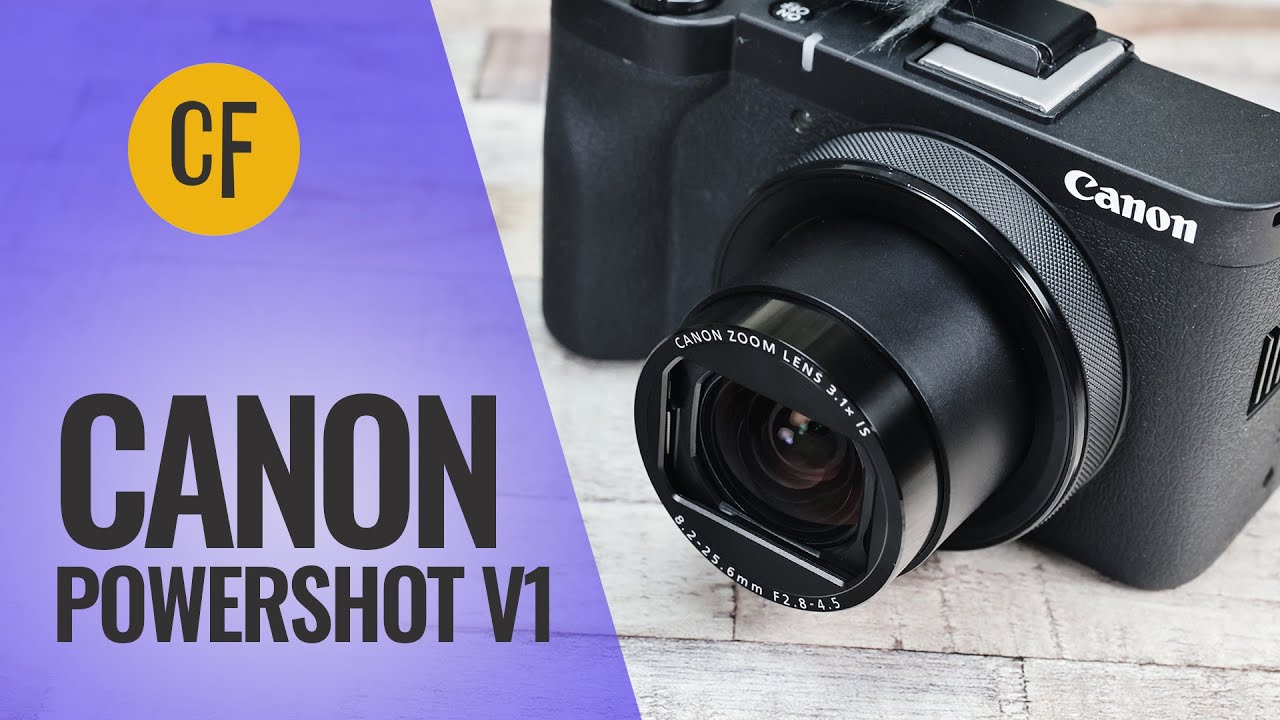 Canon Powershot V1 | Camera Review - YouTube