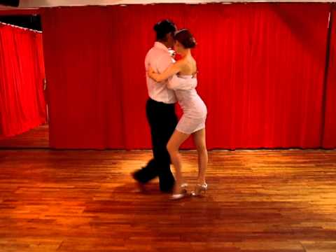 アルゼンチンタンゴ 入門ステップ① サリーダ - YouTube