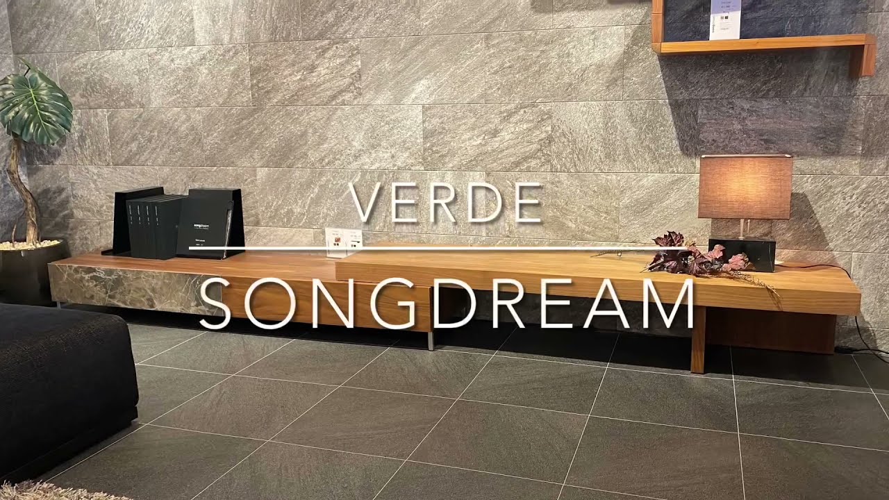 songdreamのテレビボード『VERDE 』のセラミック仕様の紹介 - YouTube