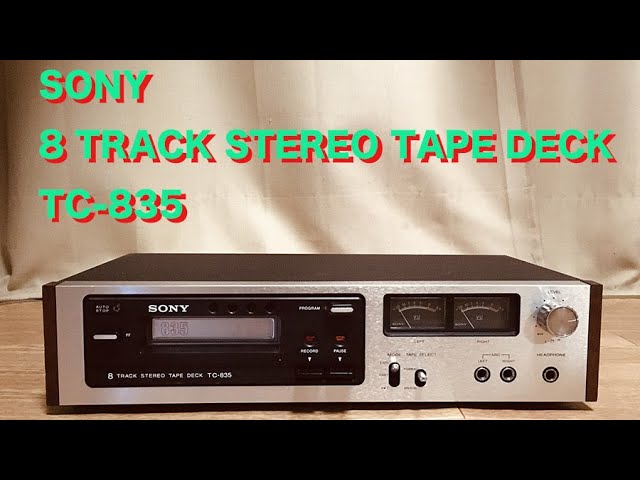 8トラック】 VICTOR STEREO 8 RECORDER ED-241 - YouTube