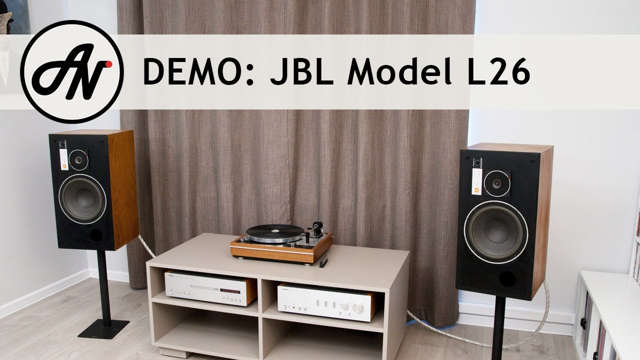 JBL Model L26 - 1970s Bookself Speakers - YouTube