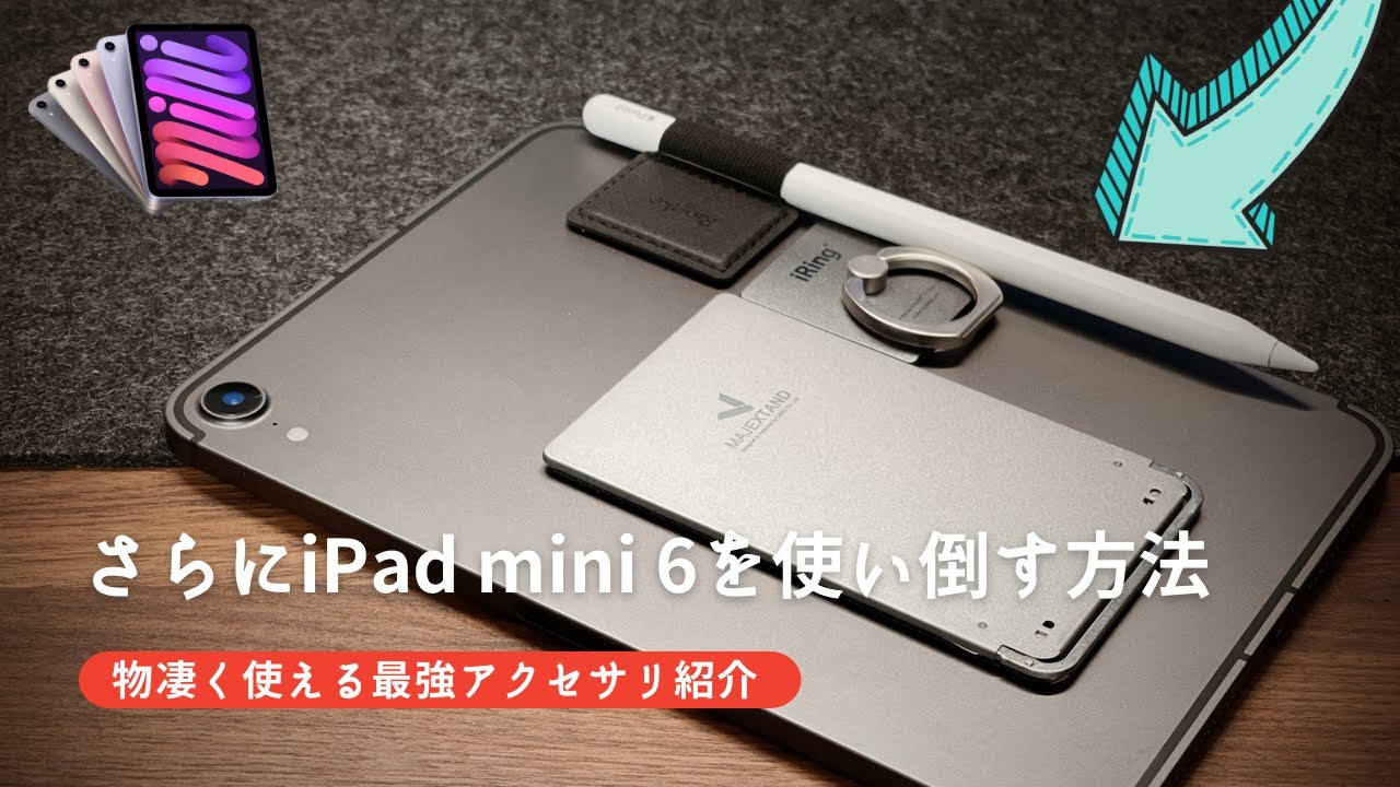 Fantastic accessory to use up iPad mini 6 - YouTube