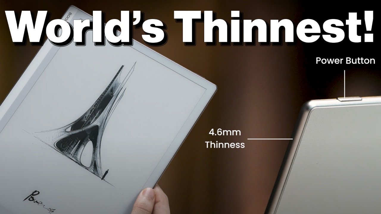 Onyx Boox Go 10.3 and Go 7! - YouTube