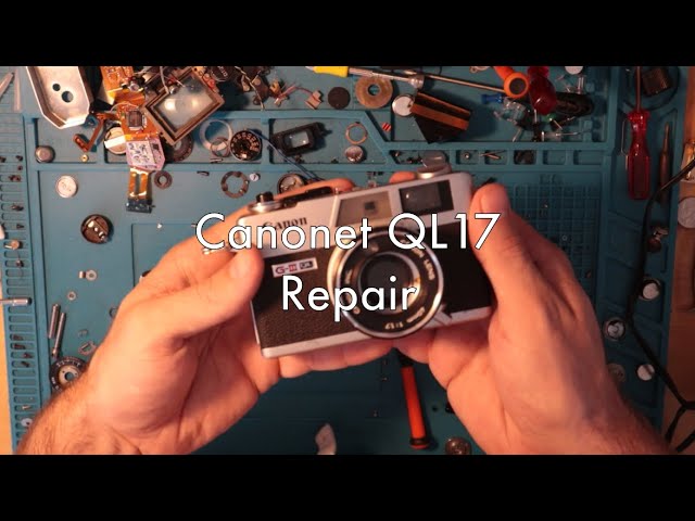 Canonet QL17 G3 Advance Repair - YouTube