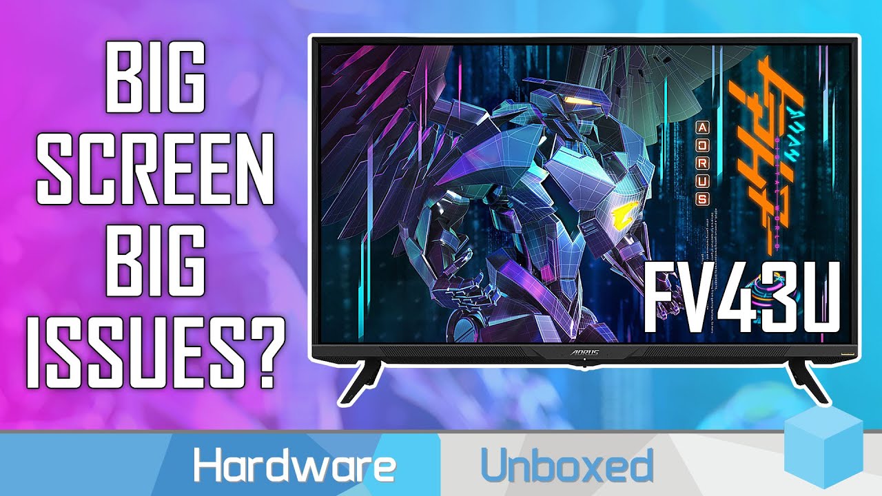 Gigabyte Aorus FV43U Review, Should You Buy a 43-inch 4K Monitor