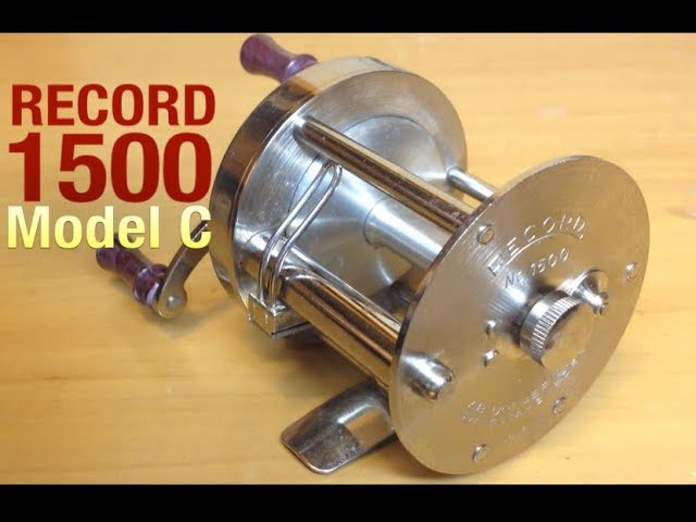 Reel Maintenance|Abu RECORD 1500C|Vintage reel|Hirobou Fishing