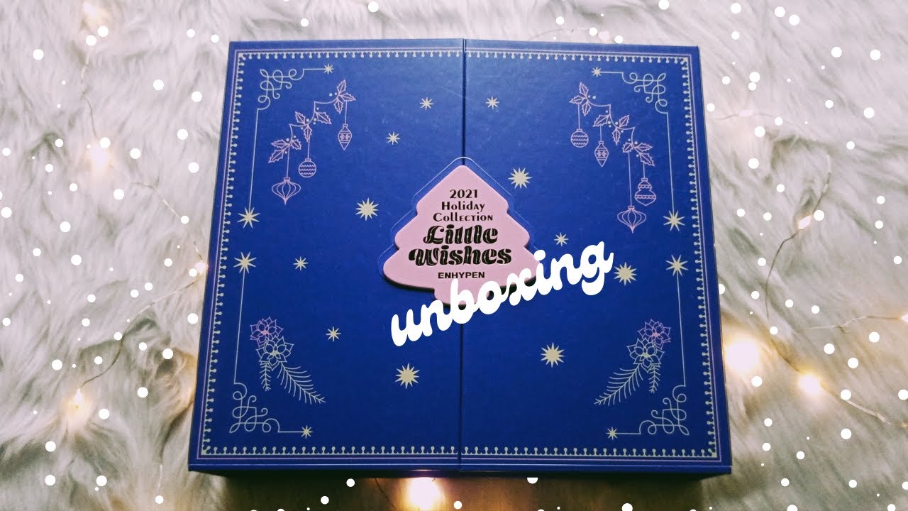 UNBOXING] ENHYPEN 2021 HOLIDAY COLLECTION LITTLE WISHES SPECIAL