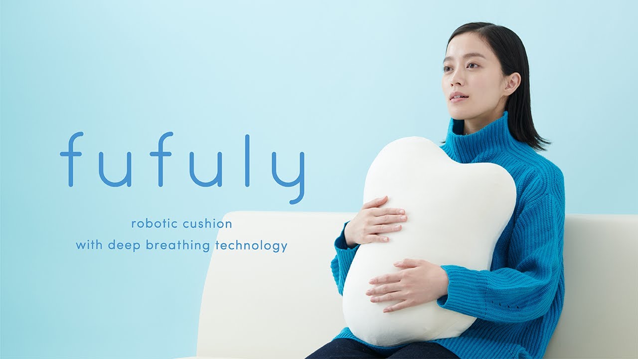 呼吸するクッション「fufuly」（フフリー）PV - YouTube