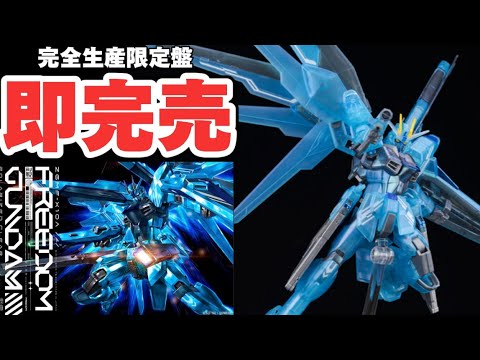 即完売！】完全生産限定盤 オリジナルガンプラ HG 1/144 フリーダム