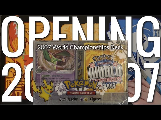 Opening a 2007 FlyVees World Championship Deck Jun Hasabe Deck