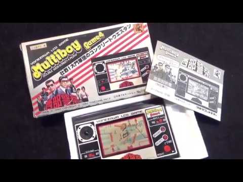 レトロ 液晶ゲーム】西部警察 ヨネザワ 壮絶！大門軍団のコンクリート