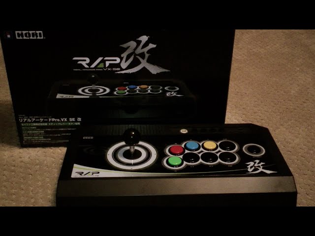 Hori RAP VX-SE Arcade Stick, and Seimitsu vs Sanwa - YouTube