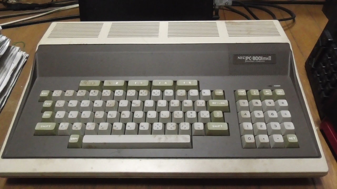 PC-8001用のFDCポートPC-8033を入手しました。 - YouTube