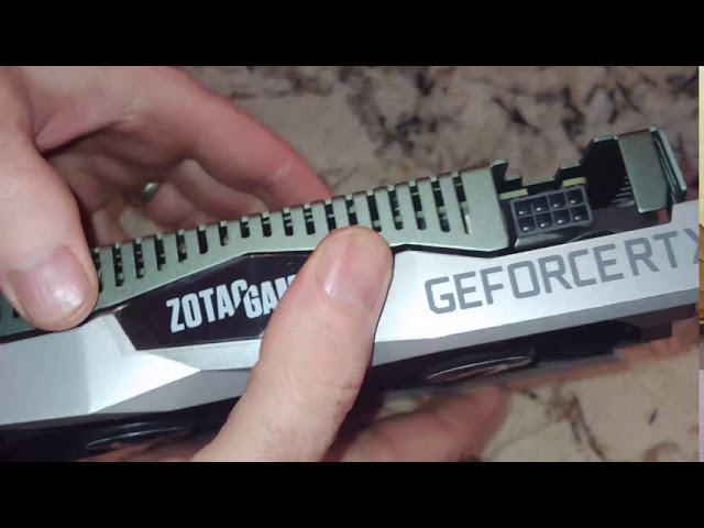 Unboxing used Zotac RTX 2060 Super Mini Graphics Card GPU open box