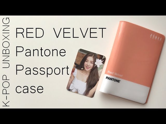 RedVelvet レドベル PANTONE スルギ トレカ