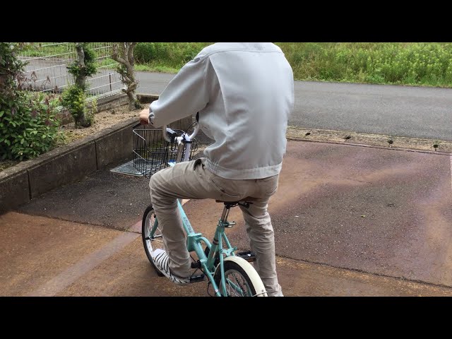 折りたたみ自転車 Bonne journee 16インチ折り畳み自転車 - YouTube