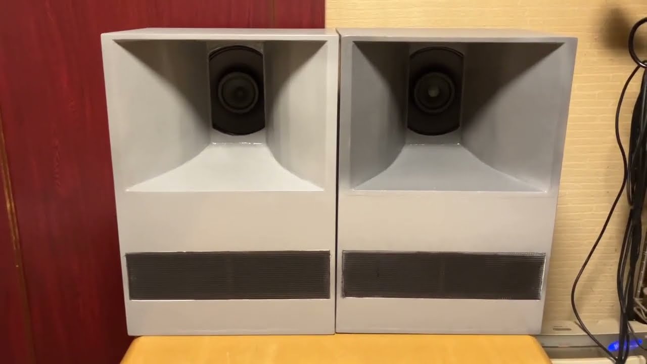 ALTEC 409-8E使用A7風フロント ロード ホーン - YouTube