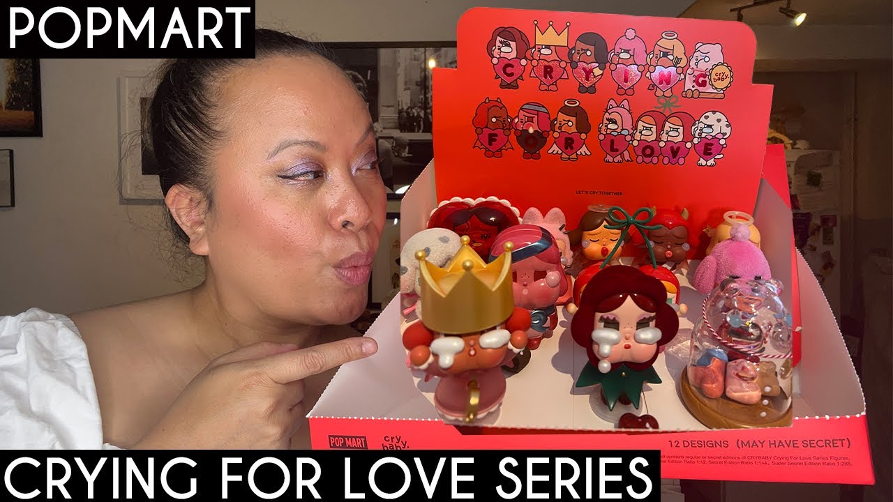 Pop Mart - Crying For Love Series - Full Set Unboxing - YouTube