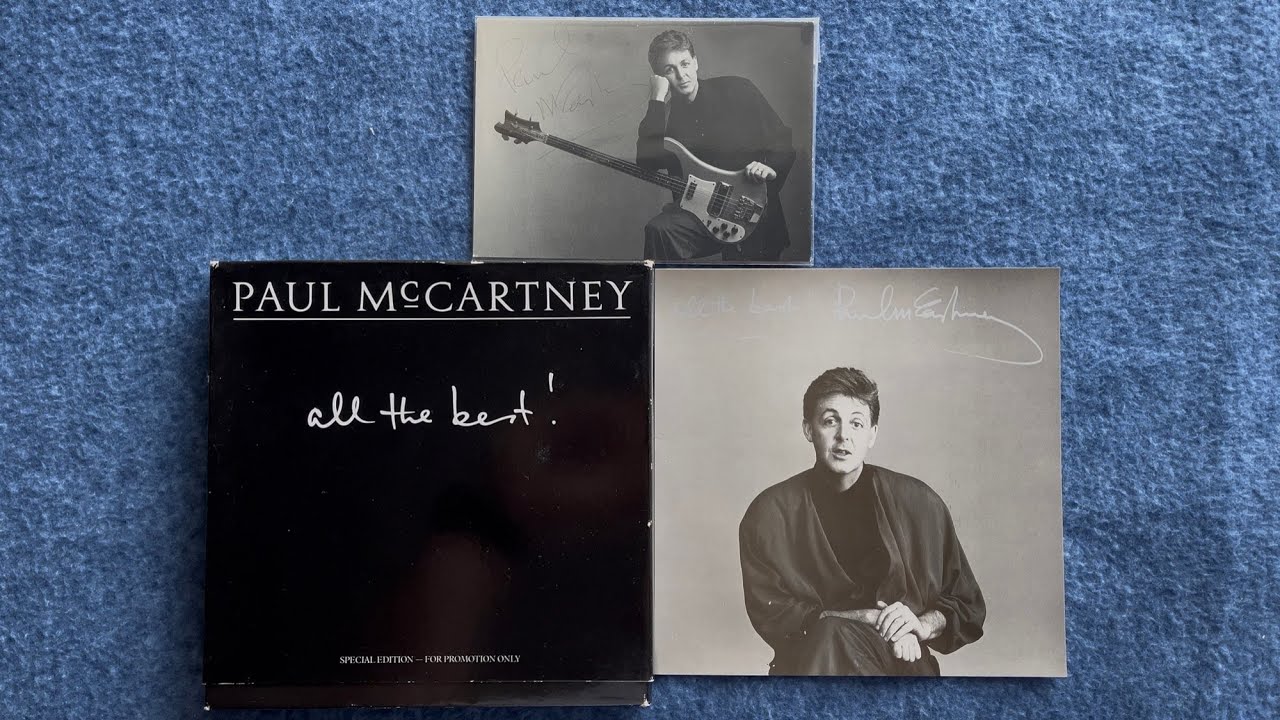 Paul McCartney All The Best! Special Edition Promotional 7” Vinyl