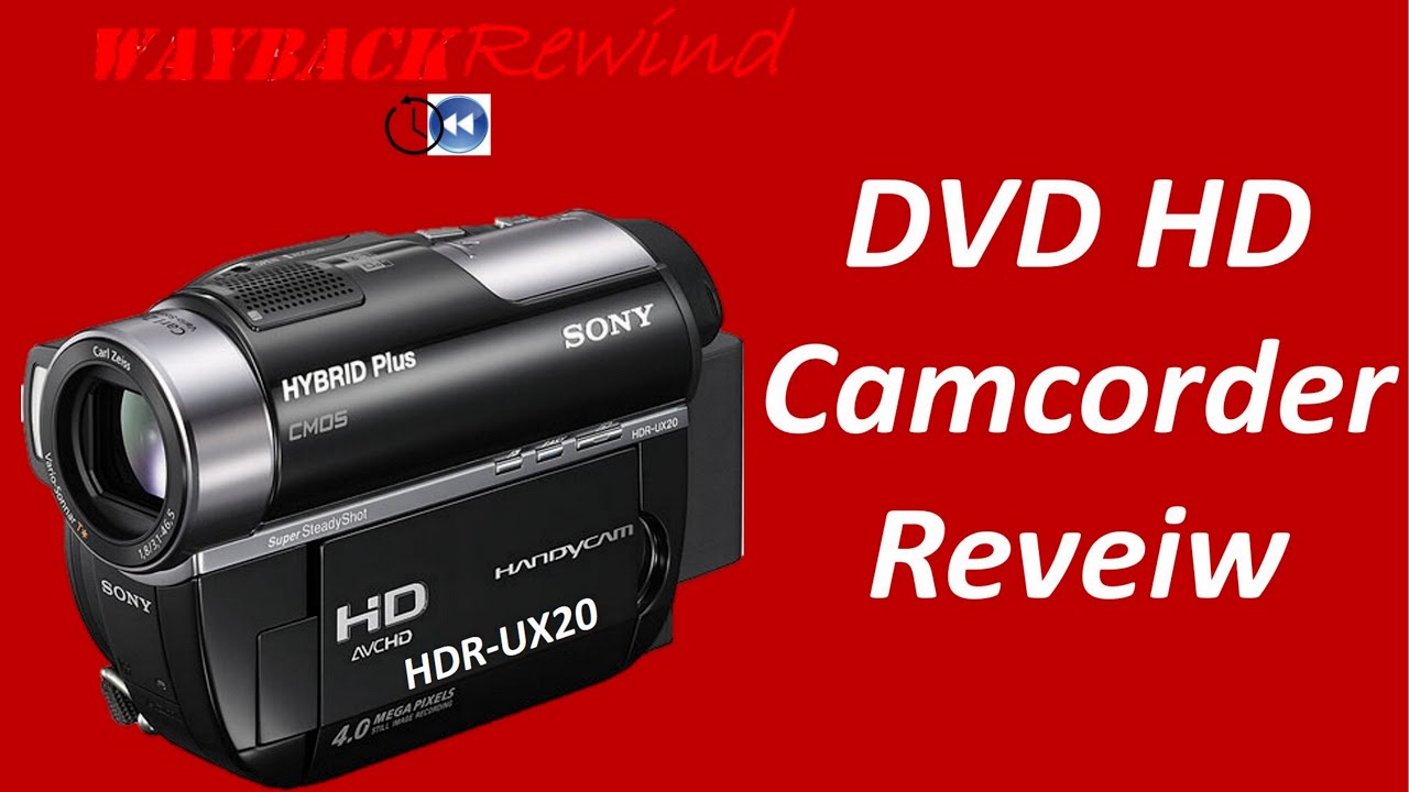 2X as nice as UX-10 - Sony HDR UX20 - YouTube