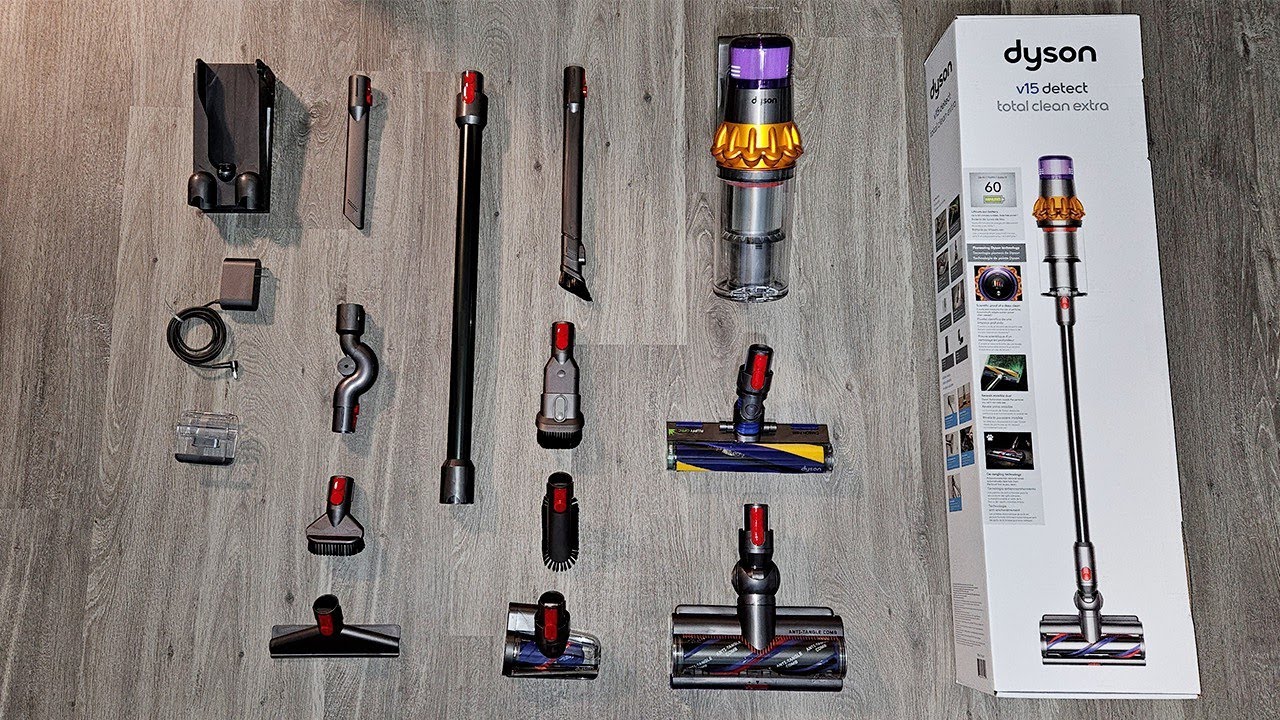Dyson V15 Detect - Total Clean Extra: A Review - YouTube