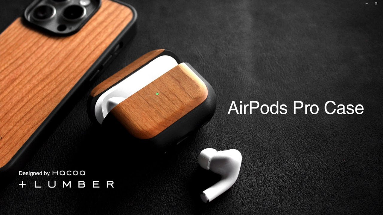 AirPods Pro Case | 高級天然木と超高強度素材G10（グラスファイバー