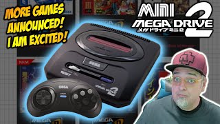 I Am EXCITED! More Games Announced For The SEGA Mega Drive