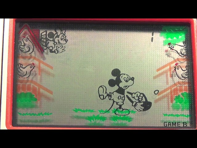 レトロ 液晶ゲーム】ミッキーマウス 任天堂 ゲームウォッチ Nintendo
