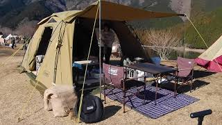 田貫湖キャンプ場 Coleman『 VC WIDE 2-ROOM STD 』 - YouTube