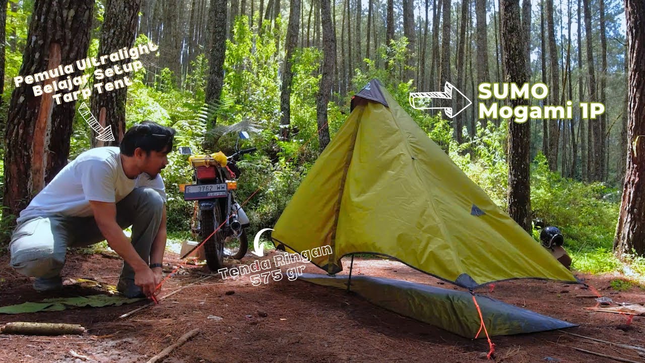 I got a walking camp / super lightweight new tent. /SUMO equipment