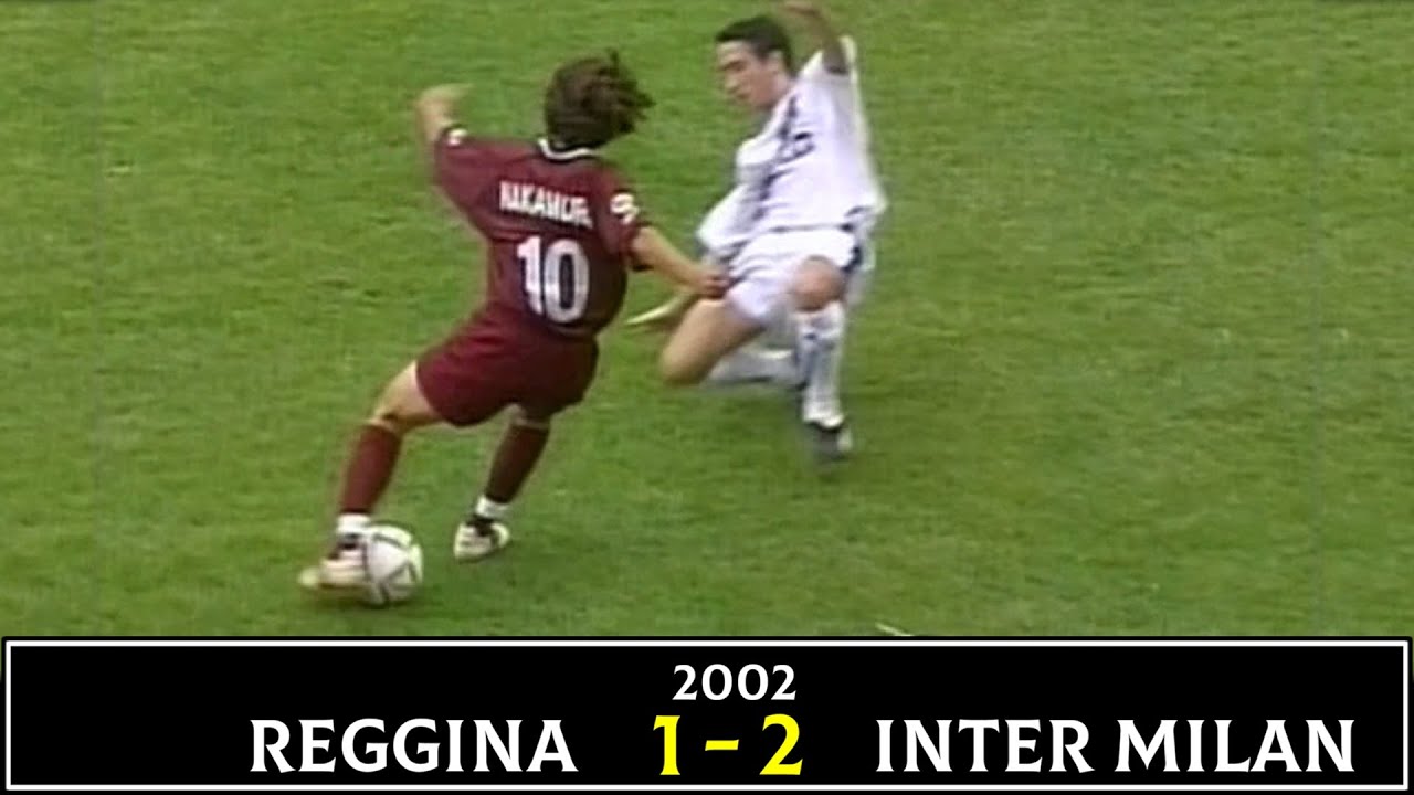 中村俊輔セリエA初得点】2002-2003 セリエA レッジーナ vs インテル