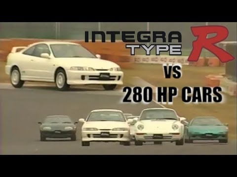 ENG CC] Integra Type R vs. 280HP JDM Sports cars - NSX, GT-R, RX-7