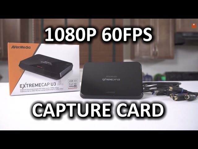 AVerMedia Extremecap U3 CV710 - 1080p 60FPS Game Capture - YouTube