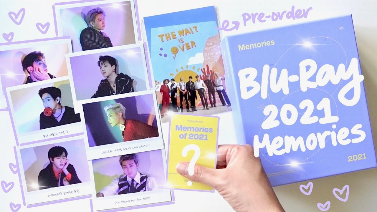 BTS [방탄소년단] MEMORIES OF 2021 BLU-RAY WEVERSE POB UNBOXING