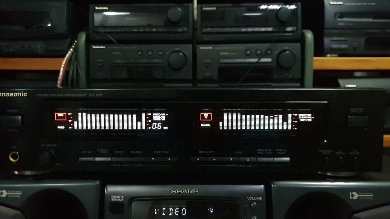 Panasonic SH-DN7 stereo sound processor - YouTube