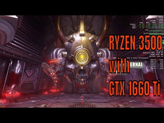 Ryzen 5 3500 with GTX 1660 Ti - YouTube