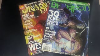 Before PDFs & Websites ruled - Dragon & Dungeon Magazines - YouTube