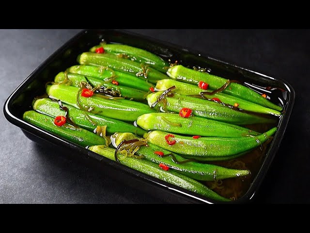 Just pickle. No cooking required. The most delicious recipe for
