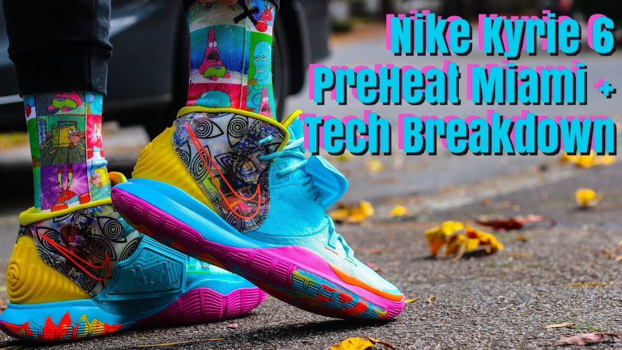 Nike Kyrie 6 PreHeat Collection Miami Review, On Feet, Tech Specs
