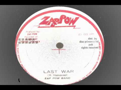 Zap Pow - Last War - 12inch -Zappow records roots reggae 1977