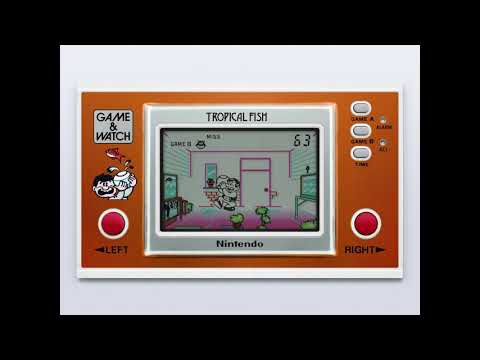 Game & Watch - Tropical Fish (c)1985 Nintendo [MAME emulation