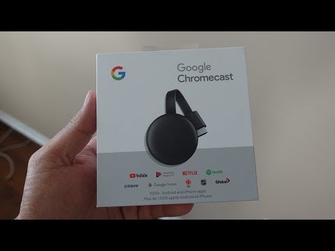 Chromecast 3rd Gen (2018 Model) Unboxing - YouTube