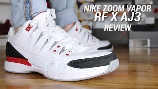 NIKE ZOOM VAPOR RF X AJ3 REVIEW - YouTube