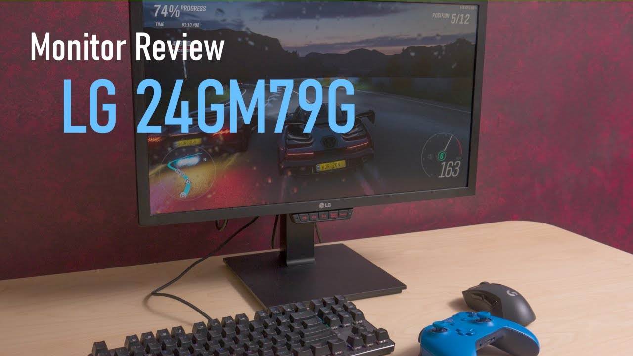 LG 24GM79G 144hz FreeSync Monitor Review - YouTube
