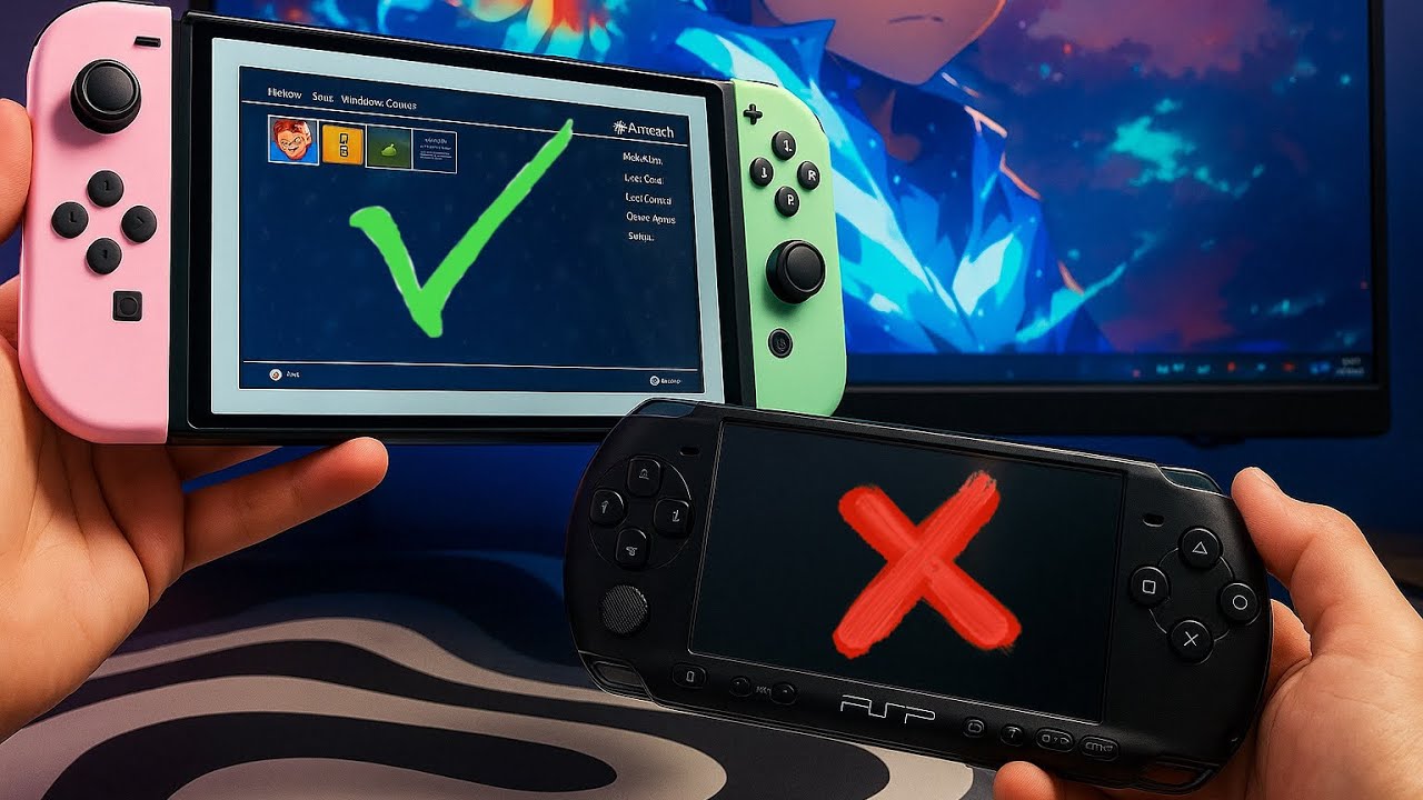 Transformei meu Nintendo Switch em um PSP Tunado! - YouTube