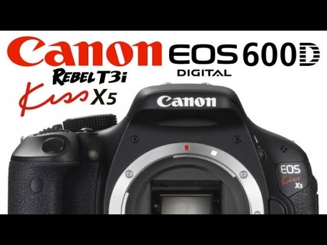 Canon Kiss X5 (600D/Rebel T3i) Unboxing & Thoughts - YouTube