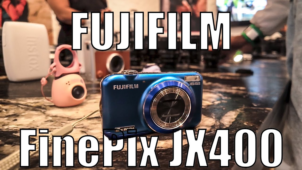 Fujifilm FinePix JX400 at Fujifilm's Create With Us Event - YouTube