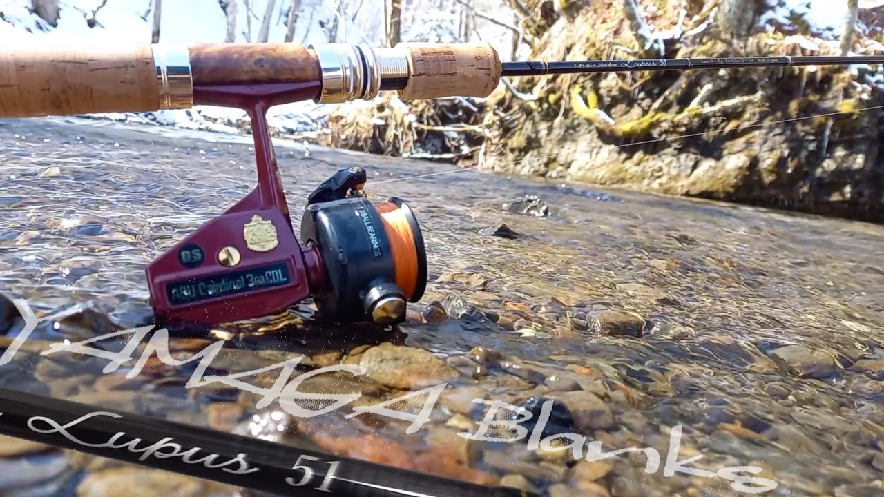 渓流ロッド】このロッド。はっきり言ってめっちゃくそいいです。 - YouTube