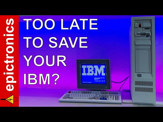 IBM PS/2 Model 80 restoration & mods. 386DX25 - YouTube