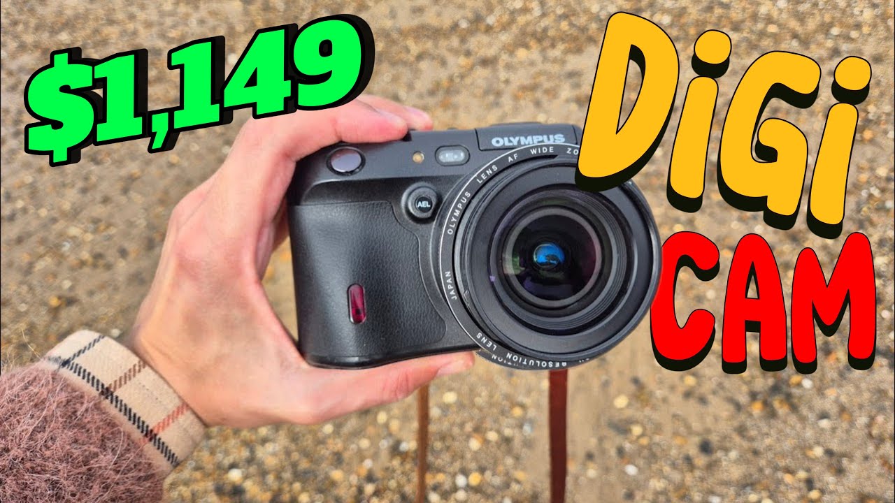 Using a $1,149 digital camera from 2004 (Olympus C-8080) - YouTube